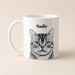 Mug Portrait de compagnie personnalisé   Télécharger p
