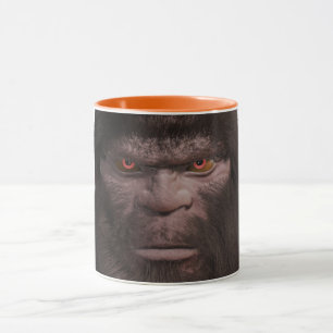 MUG PORTRAIT DE FACE DE LA SASQUATURE DE BIGFOOT