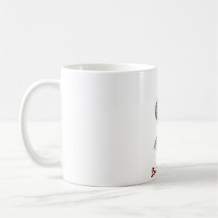 Mug Portrait de Femme Élégante -