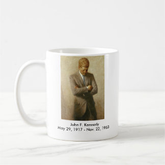 Mug Portrait de fonctionnaire de John F. Kennedy