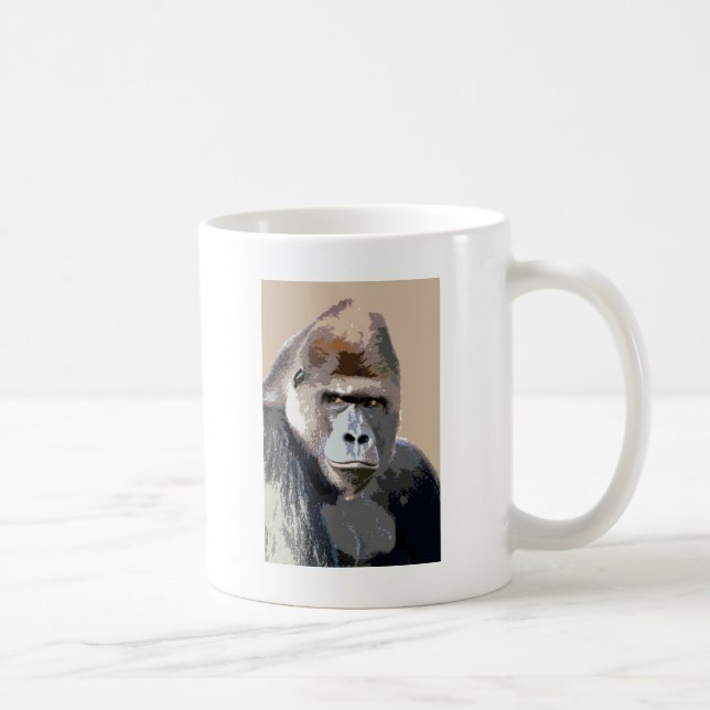 Mug Portrait de Gorilla (Droite)