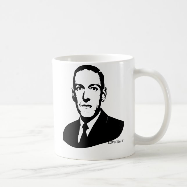 Mug Portrait de HP Lovecraft (Droite)