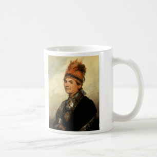 Mug Portrait de Joseph Brant par Gilbert Stuart
