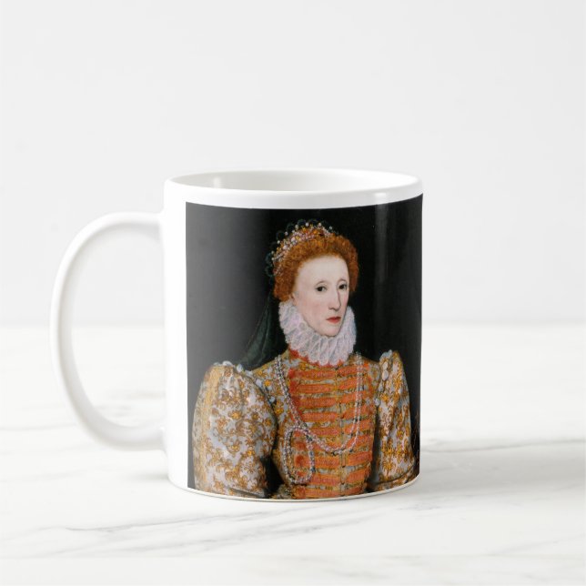 Mug Portrait de la reine Elizabeth I d'Angleterre (Gauche)