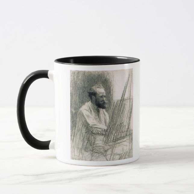 Mug Portrait de Manet | d'Edouard Manet à son chevalet (Gauche)