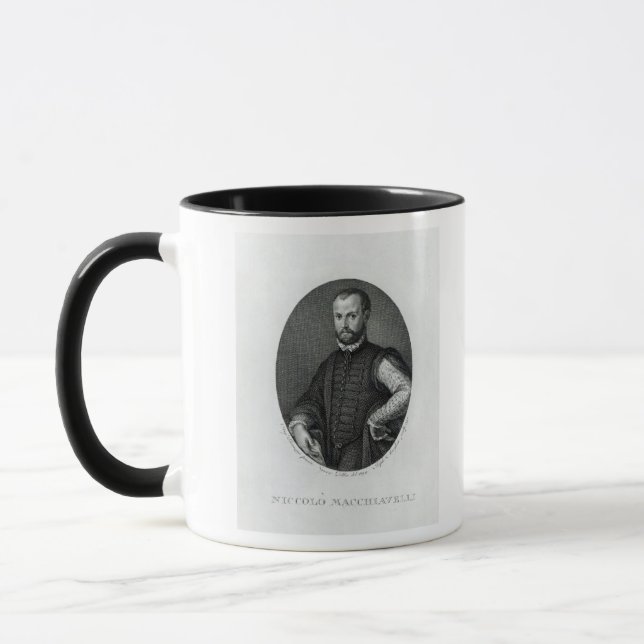 Mug Portrait de Niccolo Machiavelli (Gauche)
