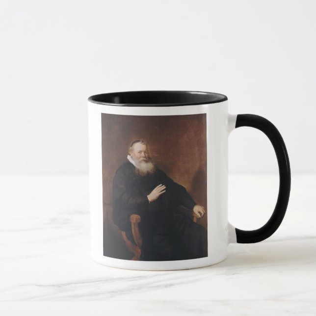 Mug Portrait de pasteur Eleazer Swalmius, 1637-42 (Droite)