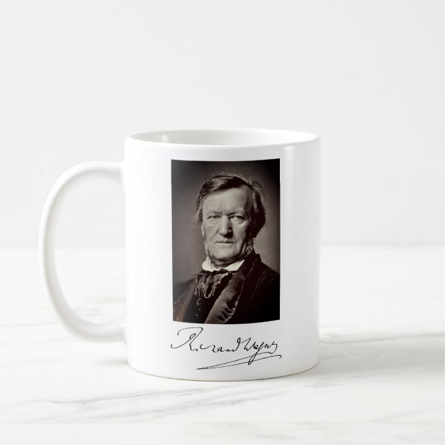 Mug Portrait de Richard Wagner (Gauche)