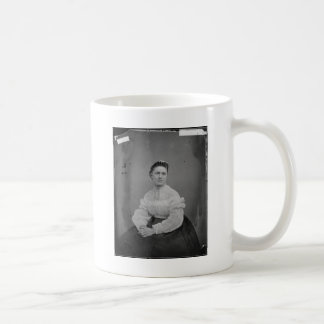 Mug Portrait d'époque de la guerre civile d'une femme 