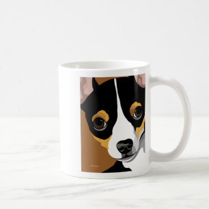 Mug Portrait d'illustration de chien