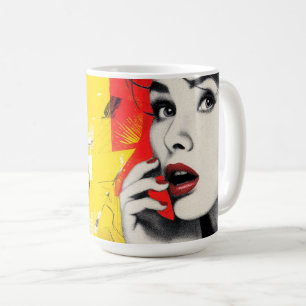Mug Portrait double art pop