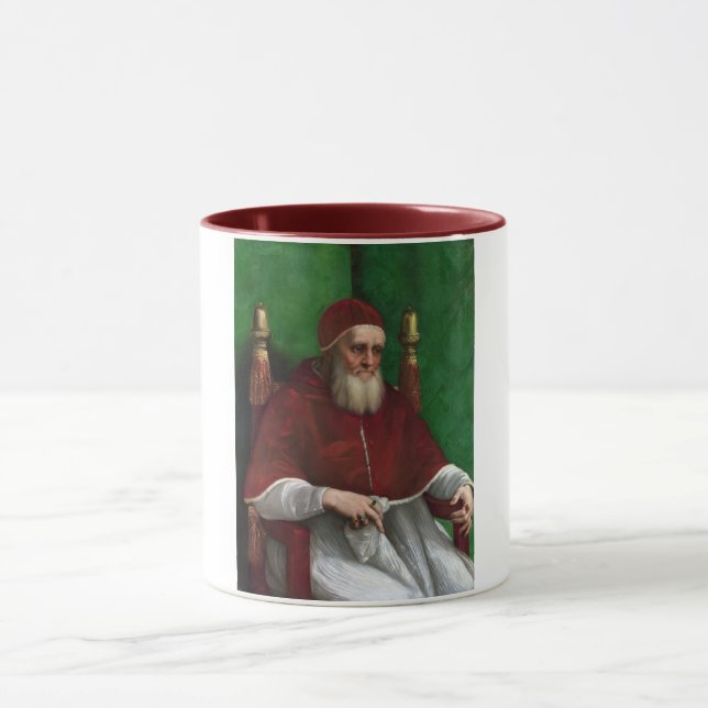 Mug Portrait du pape Julius II (par Raphael) (Centre)