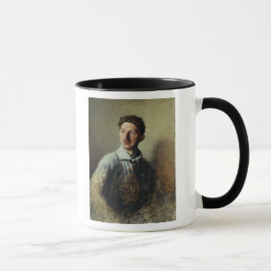 Mug Portrait du poète Sergey Gorodetsky 1909