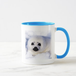 Mug Portrait d'une cuve de phoque de la harpe