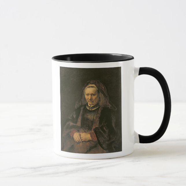 Mug Portrait d'une femme âgée, C. 1650 (Droite)