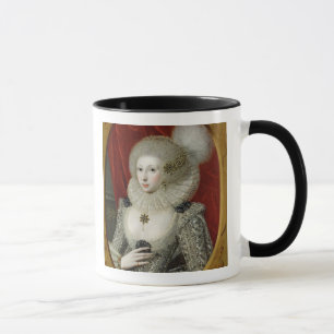 Mug Portrait d'une femme, probablement coton de