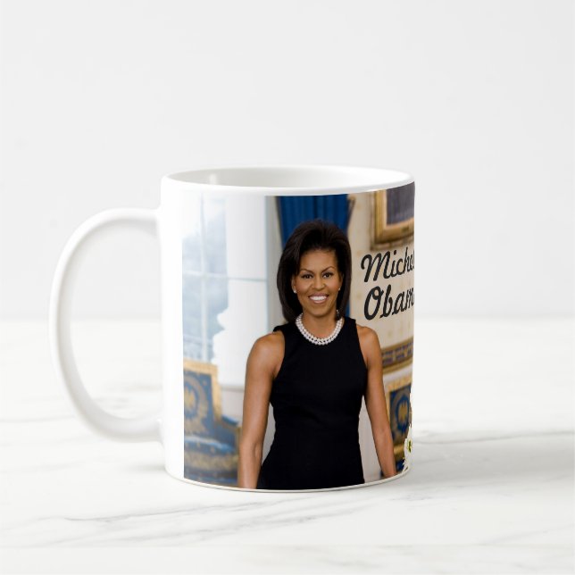 Mug Portrait officiel de première Madame Michelle (Gauche)