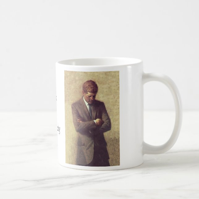 Mug Portrait officiel John F. Kennedy (Droite)