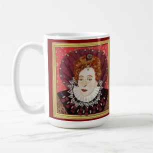 Mug Portrait original d'Élisabeth 1re.