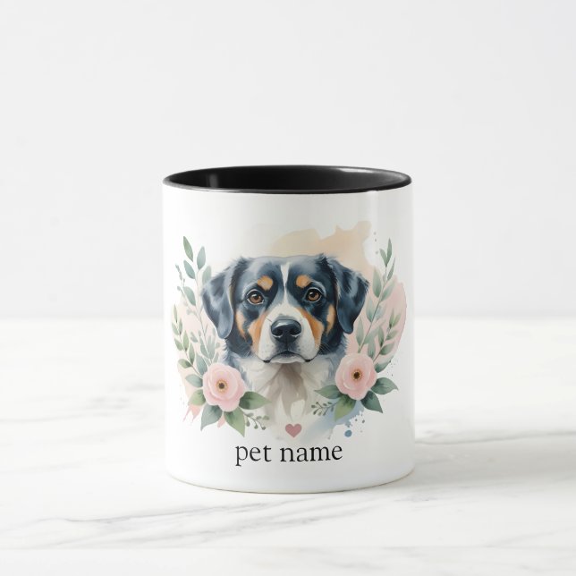 Mug Portrait Personnalisé - Chien ou Chat Personna (Centre)