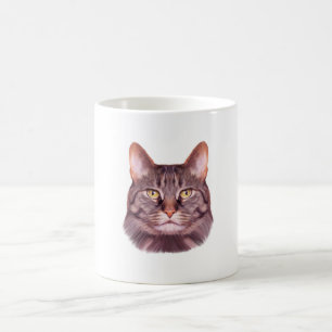 Mug Portrait photo de chat