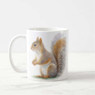 Mug Portrait réaliste d'écureuil