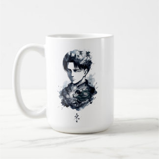 Mug Portrait Soldat à l'Encre Bleue
