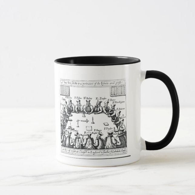 Mug Portraits des jésuites et des prêtres (Droite)