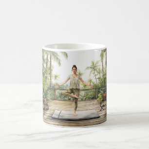 Mug Pose de yoga de méditation Sérénité