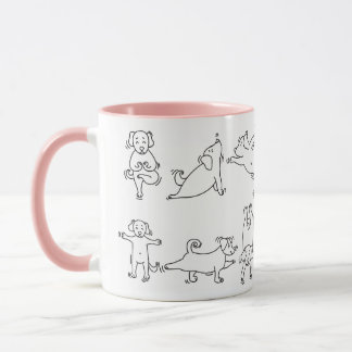 Mug Pose de Yoga drôle