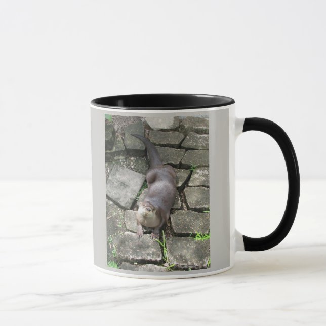 Mug Poses de loutre de rivière (Droite)