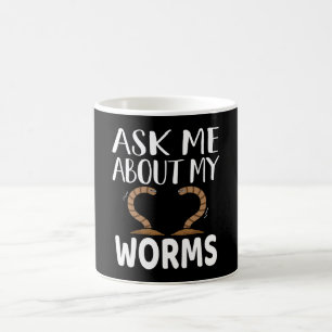 Mug Posez-moi la question de My Worms - Compostage Day