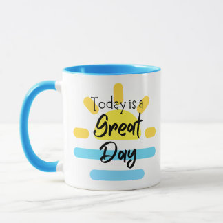 Mug positif et souple
