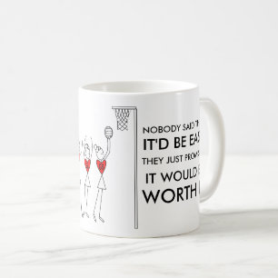 Mug Positions de joueur et citation de motivation de