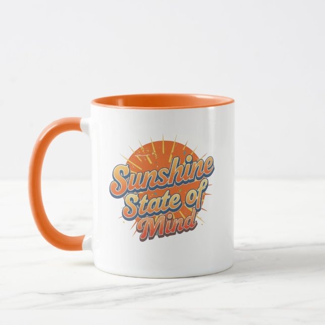 Mug Positive Beach Vacation Typography (Gauche)