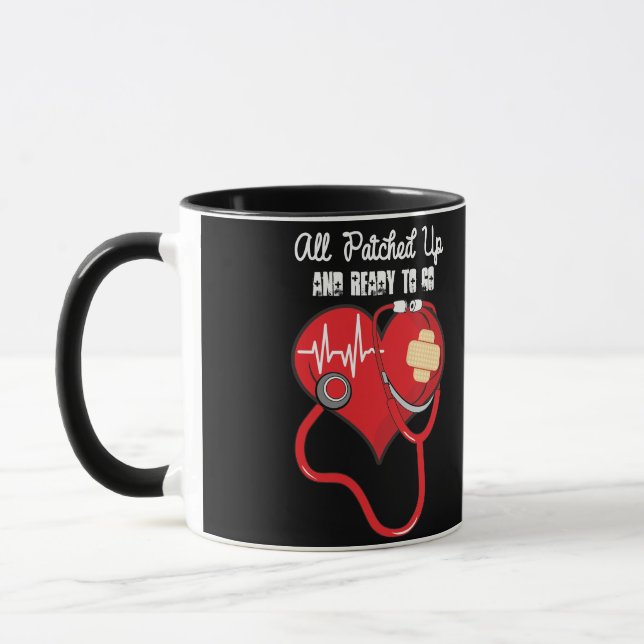 Mug Post  Heart Surgery  Bypass Recovery Ready To Go (Gauche)
