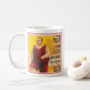 Mug Poster De Cirque vintage D'Arthur Le Colossal Enfa