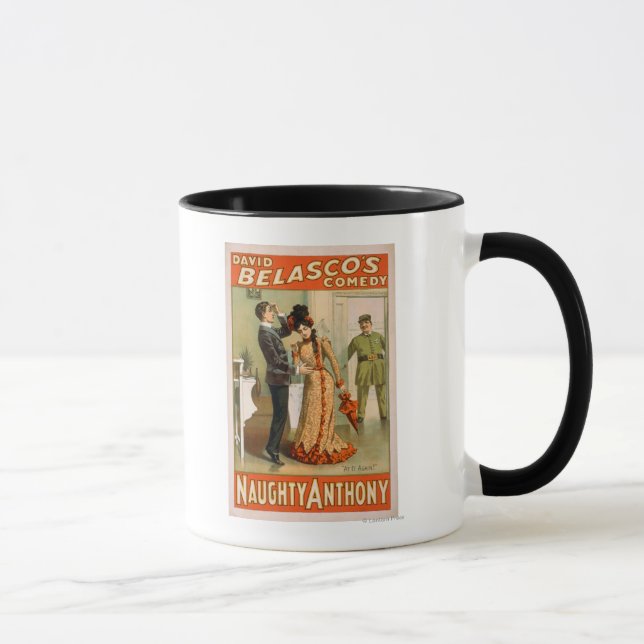 Mug Poster du Théâtre Naughty Anthony "At It Again" (Droite)