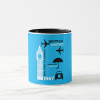 Poster Nostalgalic Retro Airline