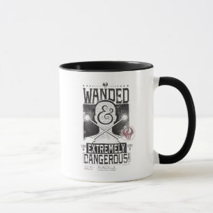 Mug Poster Recherché déambulé et extrêmement dange