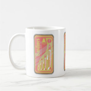 Mug Poster Retro Sardines