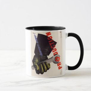 Mug Poster vintage 2ème guerre mondiale