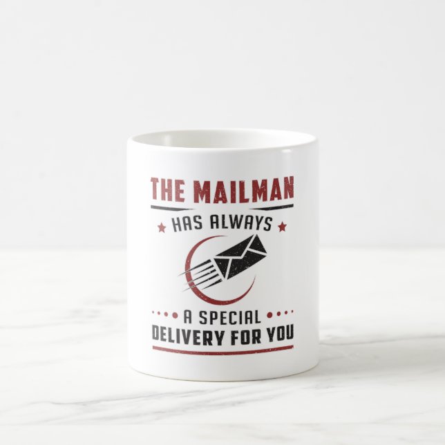 Mug Postman Mailman Jour Poste Courrier Offre d'emploi (Centre)