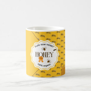 Mug Pot de miel abeille miel rucher Apiculture