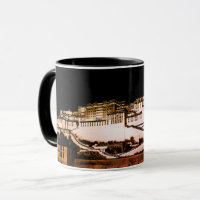 Potala Palace, Lhassa la nuit, Tibet - Café/Thé