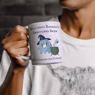 Mug Potion magique nom personnalisé drôle fantôme caul