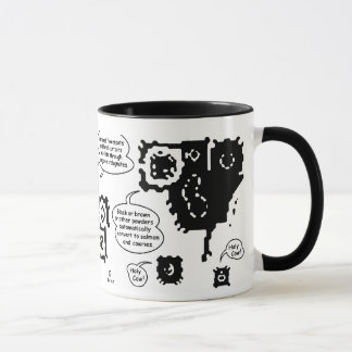 Mug Pots de fleurs non tamisés