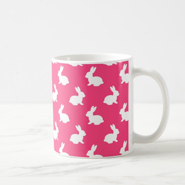 Mug Poubelles roses et blanches (Droite)