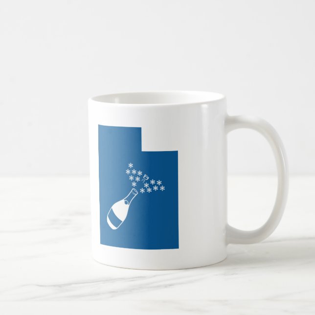 Mug Poudre de champagne Utah (Droite)