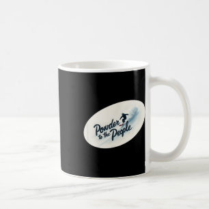 Mug Poudre Pour Le Peuple - Snowboard Minimaliste T